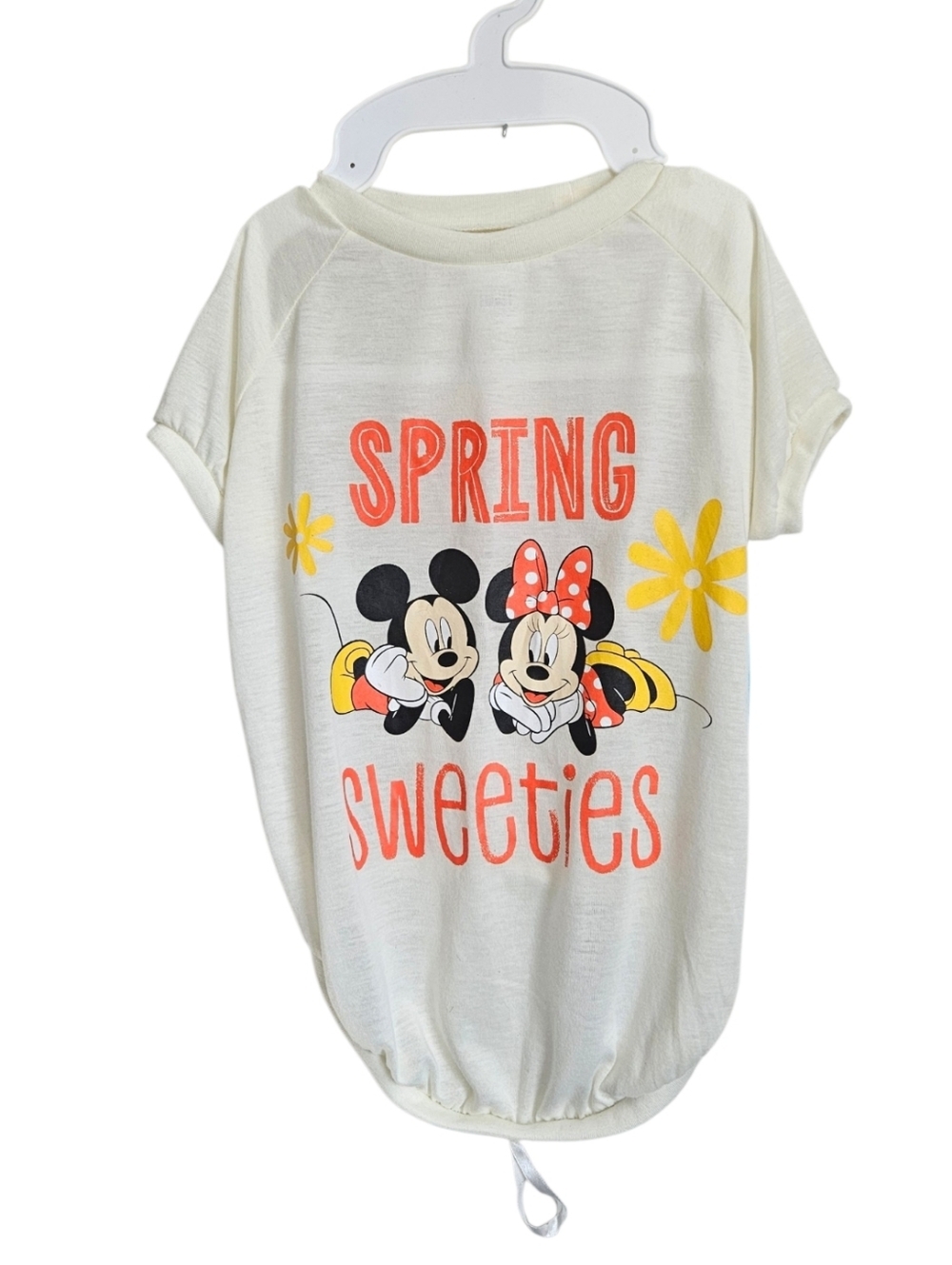 NWT Disney Spring Sweeties Mickey and Minnie Mouse Dog T-shirt, Size Large
